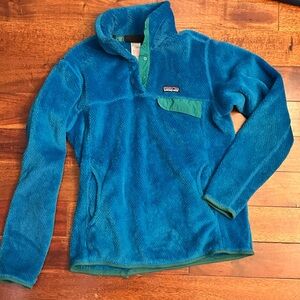 Patagonia Blue Fleece Pullover